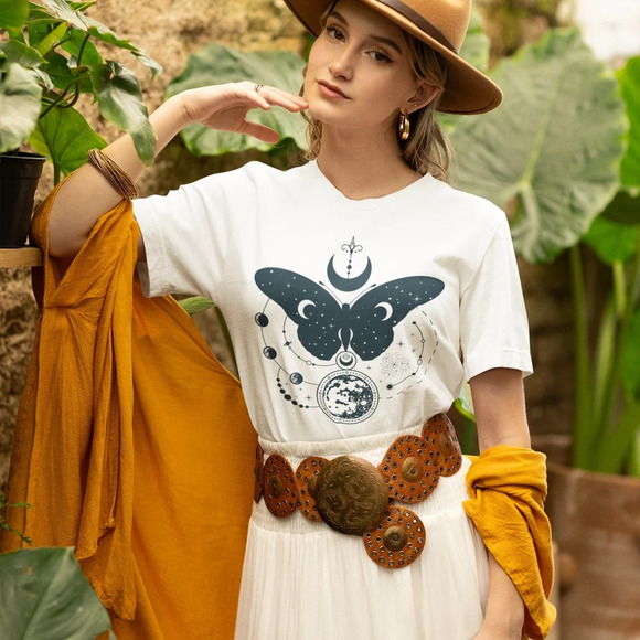 nataly thyme Tops - Nataly thyme  boho dream  tee shirt boho style